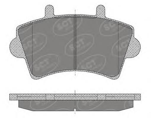 Колодки SCT SP419 цена, от 22.81 USD