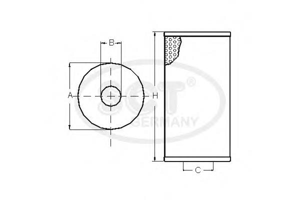 F026407319 Bosch filtro de óleo