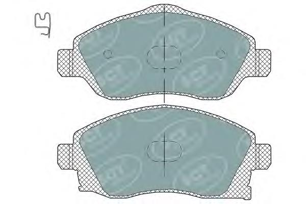 Купить SP320 SCT Колодки тормозные