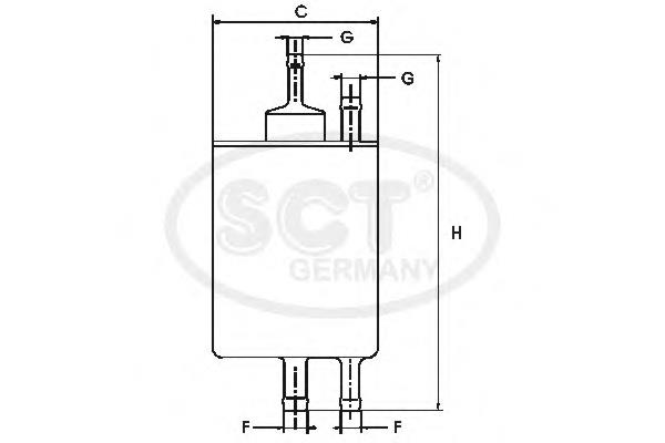 PUR-PF0049 Purro filtro de combustível