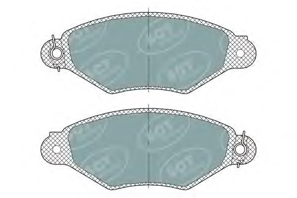 Купить SP312 SCT Колодки тормозные