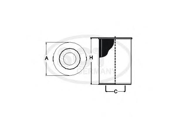 5021188231 Renault (RVI) filtro de óleo