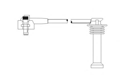 PS6719 SCT fios de alta voltagem, kit