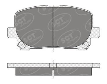 Колодки SCT SP349 цена, от 23.17 USD