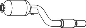 Катализатор A901490321980 Mercedes