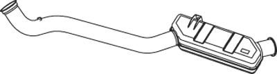 Глушитель задний 7119 Polmostrow