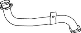 DIN66104 Dinex труба приемная (штаны глушителя передняя)