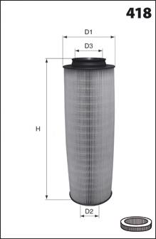 EL9213 Mecafilter воздушный фильтр