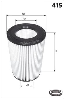 EL3923 Mecafilter filtro de ar