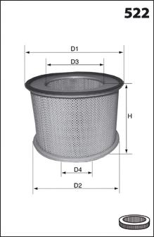 FA3292 Mecafilter filtro de ar