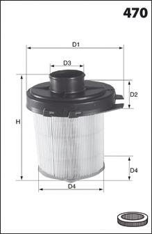 EL3449 Mecafilter filtro de ar