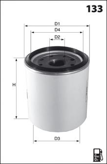 ELG5549 Mecafilter filtro de combustível