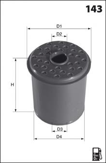 ELG5227 Mecafilter filtro de combustível