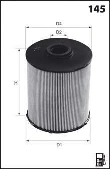 ELG5408 Mecafilter filtro de combustível