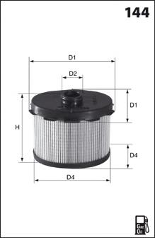 750871 Diesel Technic filtro de ventilação de cárter