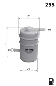 ELE6037 Mecafilter filtro de combustível