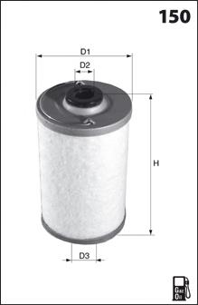 ELG5524 Mecafilter топливный фильтр
