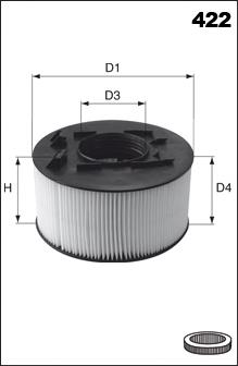EL9288 Mecafilter filtro de ar