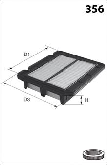 ELP9265 Mecafilter filtro de ar