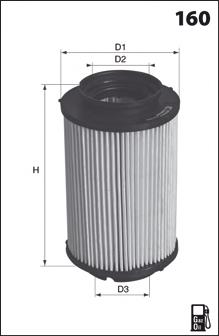 ELG5546 Mecafilter filtro de combustível