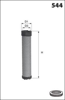 FA3498 Mecafilter filtro de ar de bomba de fornecimento de ar secundário