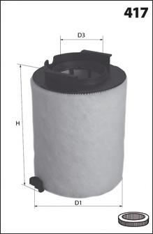 EL9112 Mecafilter filtro de ar
