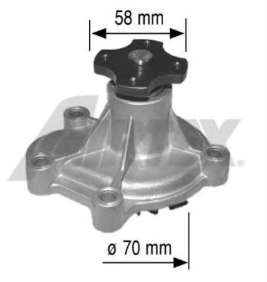 1550 Airtex bomba de água (bomba de esfriamento)