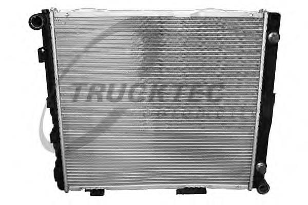 0240142 Trucktec radiador de esfriamento de motor