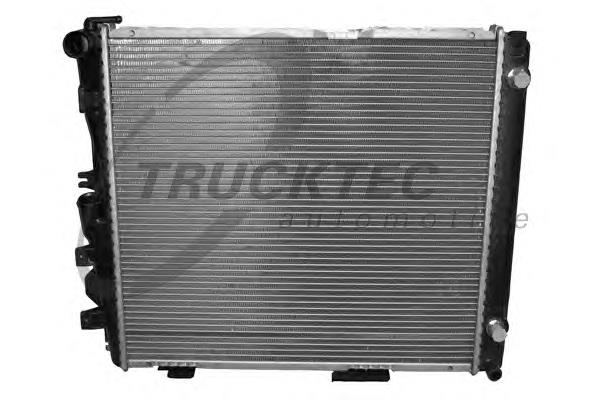 0240141 Trucktec radiador de esfriamento de motor