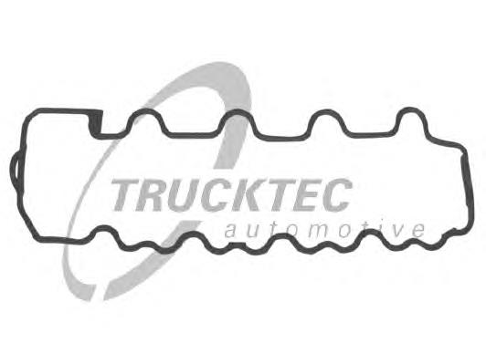 0210075 Trucktec прокладка клапанной крышки двигателя левая