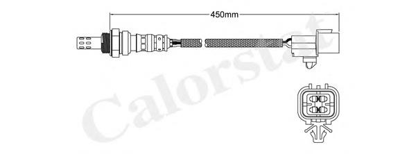 Лямбда датчик кислорода Vernet LS140511 цена, от 53.93 USD