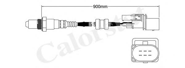 Лямбдазонд, датчик кислорода до катализатора Vernet LS150079 цена, от 84.93 USD