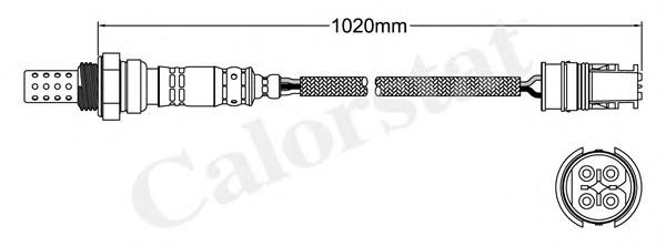 Лямбдазонд, датчик кислорода до катализатора Vernet LS140045 цена, от 56.72 USD