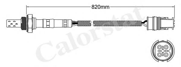 Лямбдазонд, датчик кислорода до катализатора Vernet LS140062 цена, от 22.03 USD