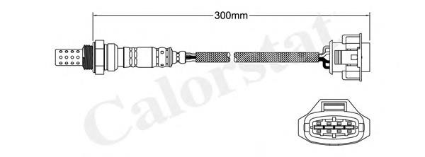Лямбдазонд, датчик кислорода до катализатора Vernet LS140019 цена, от 42.54 USD