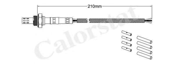 B31R18861A Mazda sonda lambda, sensor de oxigênio