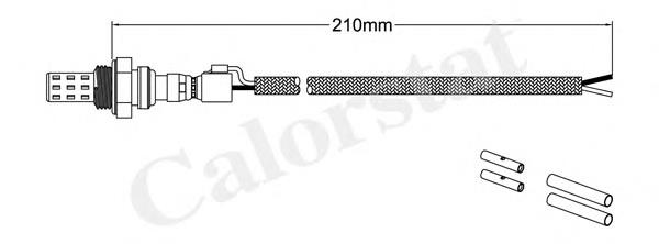 LS020063 Vernet sonda lambda, sensor de oxigênio