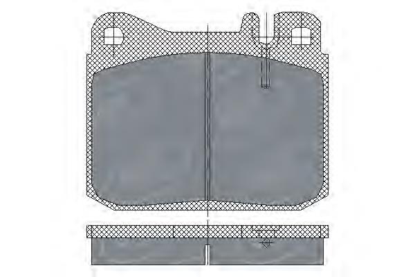 Купить SP130 SCT Колодки тормозные