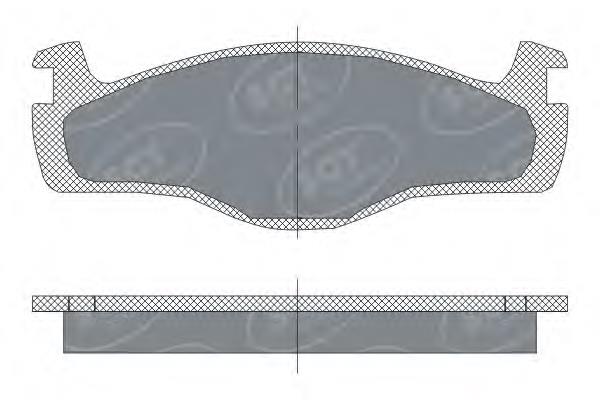 SP114 SCT Колодки передние