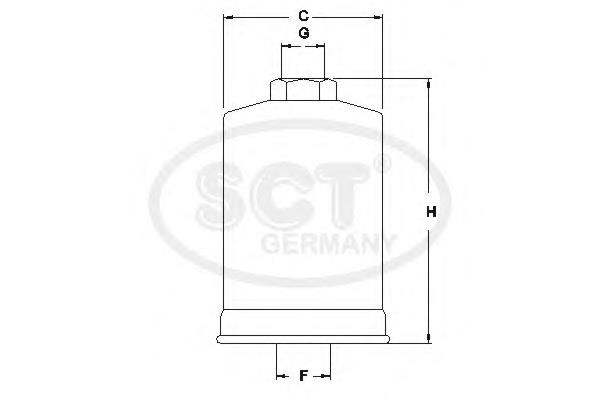Фильтр тонкой очистки топлива SCT ST320 цена, от 12.33 USD