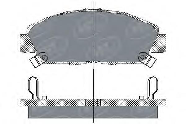 Колодки SCT SP203 цена, от 16.25 USD