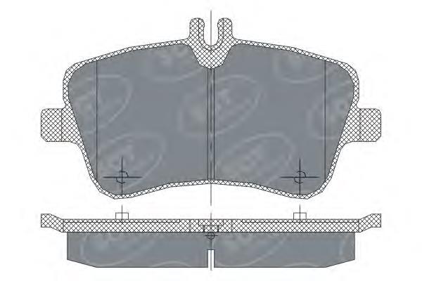 Купить SP246 SCT Колодки тормозные