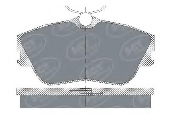 Купить SP250 SCT Колодки тормозные