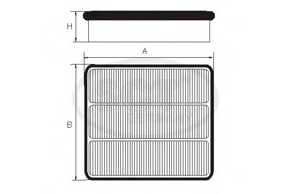 Элемент воздушного фильтра SCT SB939 цена, от 6.45 USD