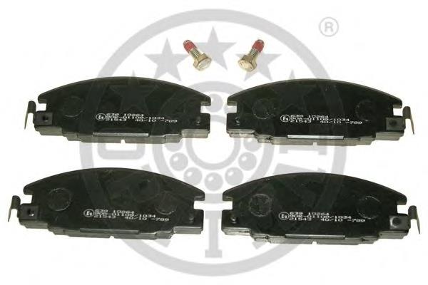 10264 Optimal Колодки передние