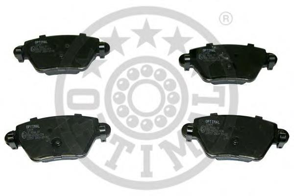 Sapatas do freio traseiras de disco Jaguar X-type CF1