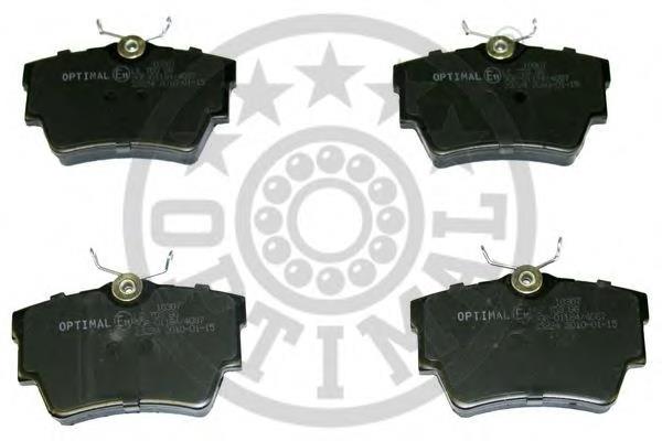 Sapatas do freio traseiras de disco Renault Trafic 3 EG