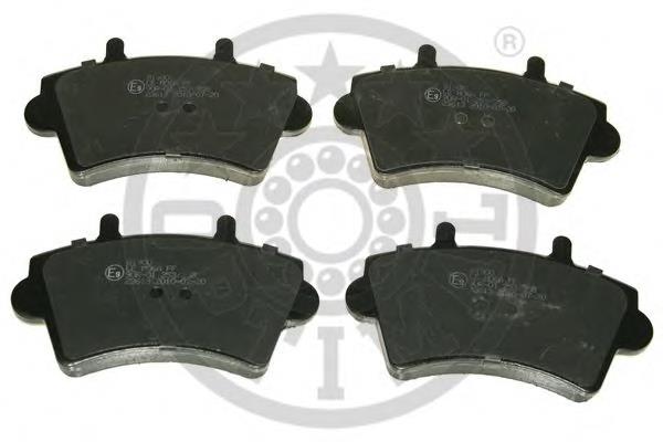 Передние тормозные колодки 81900 Optimal