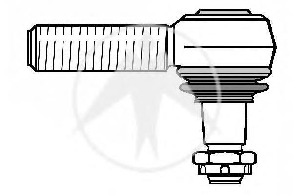Ponta externa da barra de direção 680331 Sidem