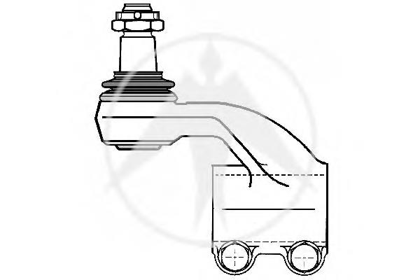 Ponta externa da barra de direção 62432 Sidem